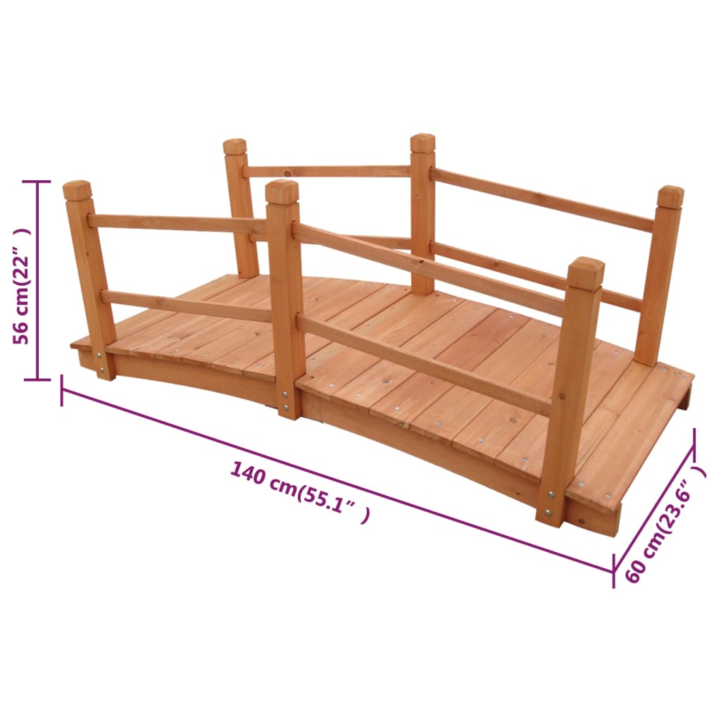 Ponte da Giardino 140 x 60 x 56 cm - homemem39