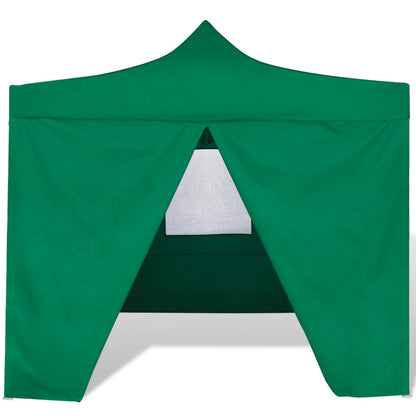 Tenda Pieghevole Verde 3 x 3 m con 4 Pareti - homemem39