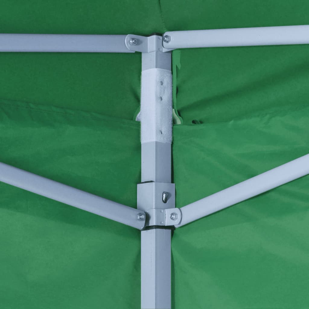 Tenda Pieghevole Verde 3 x 3 m con 4 Pareti - homemem39