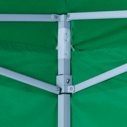 Tenda Pieghevole Verde 3 x 3 m con 4 Pareti - homemem39