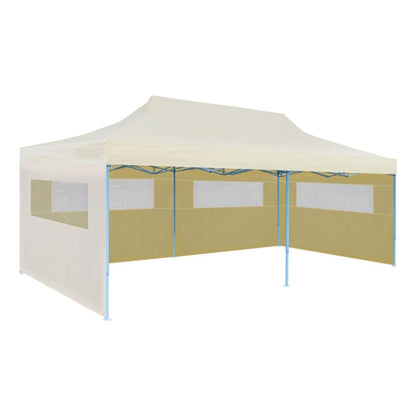 Tenda per Feste Pop-Up Pieghevole Crema 3 x 6 m - homemem39