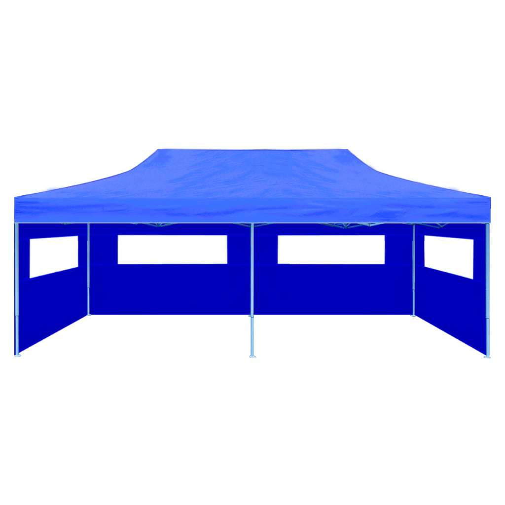 Tenda per Feste Pop-up Pieghevole Blu 3 x 6 m - homemem39
