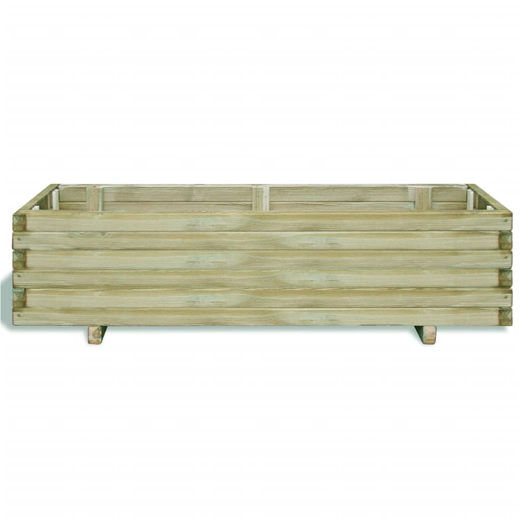 Letto Rialzato 120x40x30 cm in Legno Rettangolare - homemem39