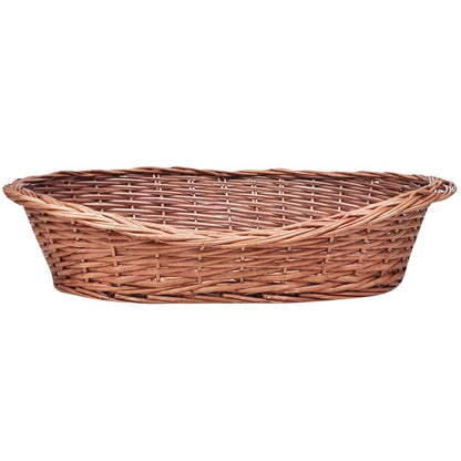 Cesto/Cuccia per Cani in Vimini Naturale 50 cm - homemem39