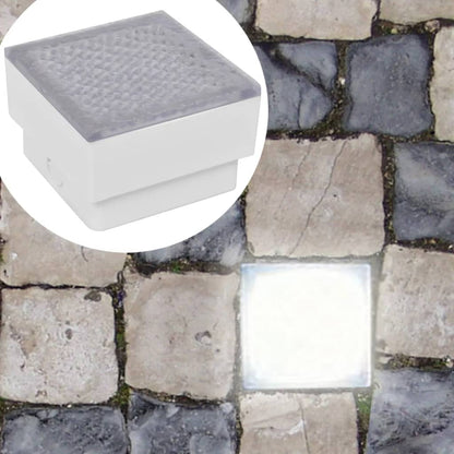 Luci Calpestabili 2 pz a LED 100 x 100 x 68 mm - homemem39