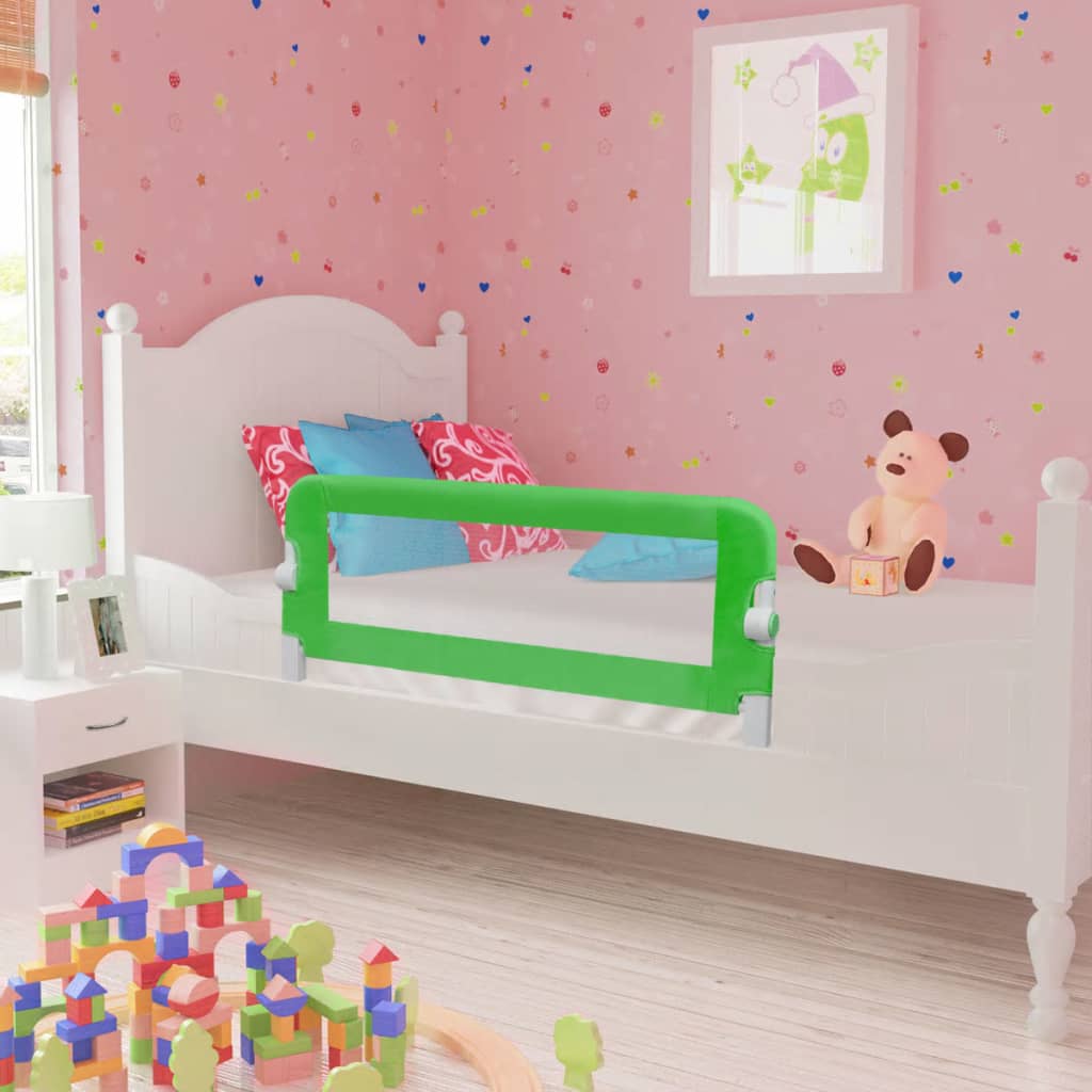 Sponda di Sicurezza per Lettino Bambino 102 x 42 cm Verde - homemem39