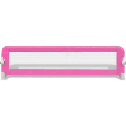 Barriera di Sicurezza per Letto Bambino 150 x 42 cm Rosa - homemem39