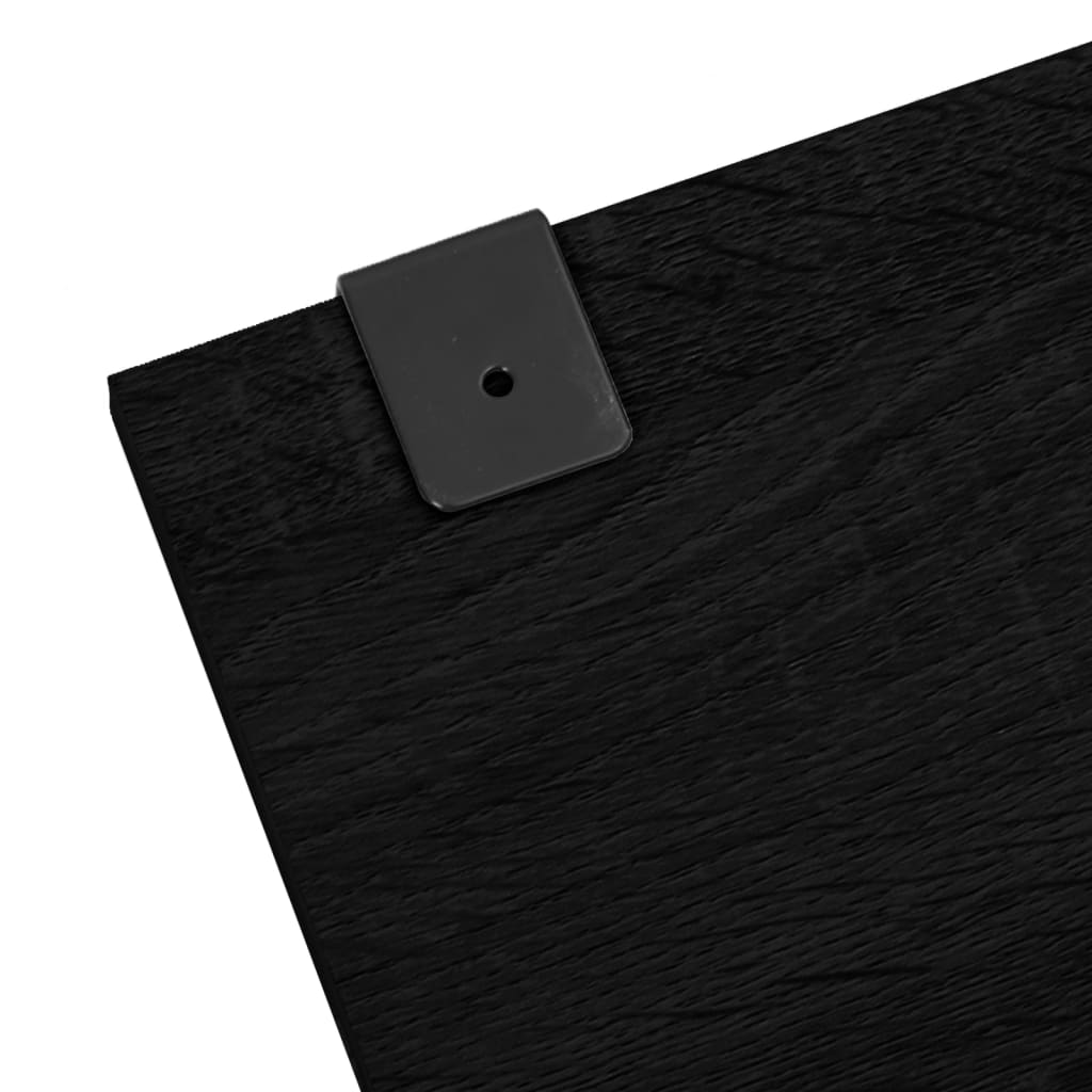 vidaXL Set Mobili da Bagno 5 pz Nero in Legno Multistrato - homemem39