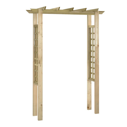 Pergola / Arco da Giardino 150x60x204 cm in Legno Impregnato - homemem39