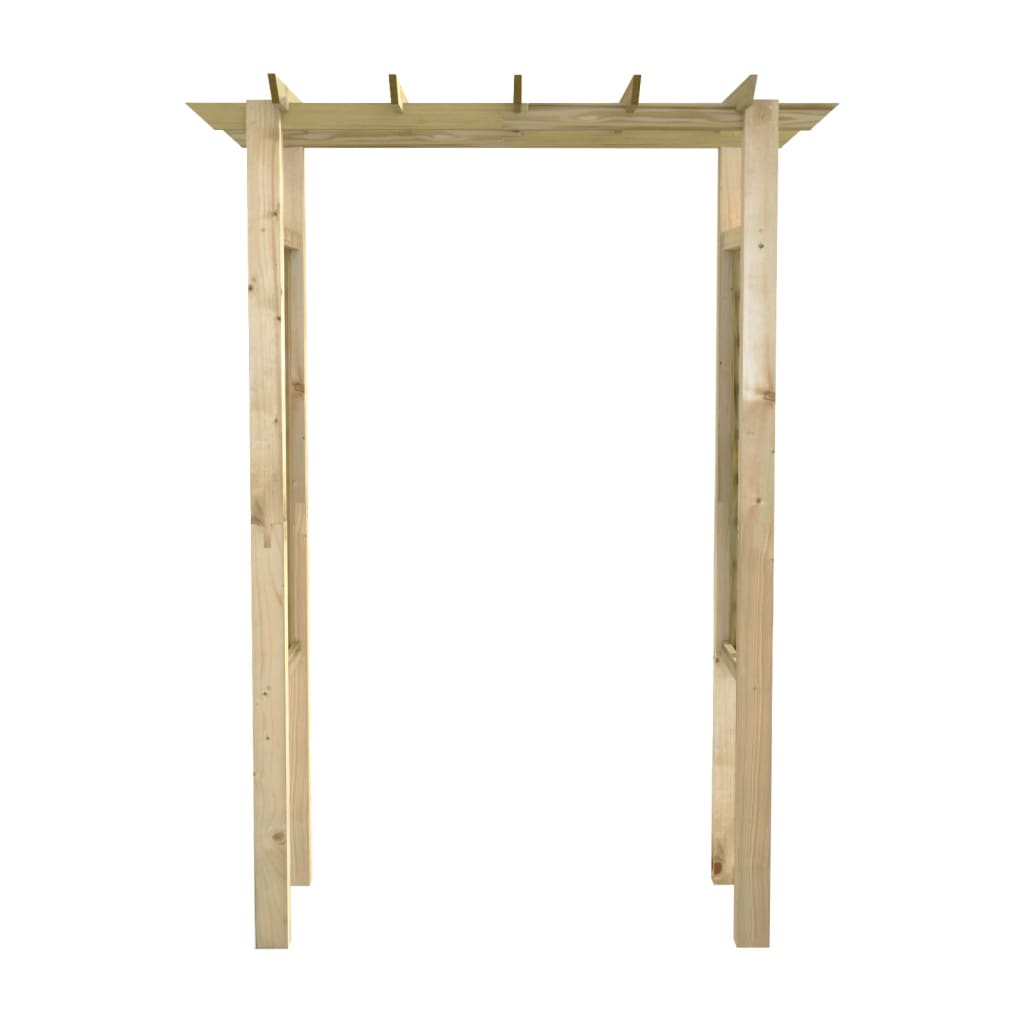 Pergola / Arco da Giardino 150x60x204 cm in Legno Impregnato - homemem39