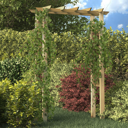 Pergola / Arco da Giardino 150x60x204 cm in Legno Impregnato - homemem39