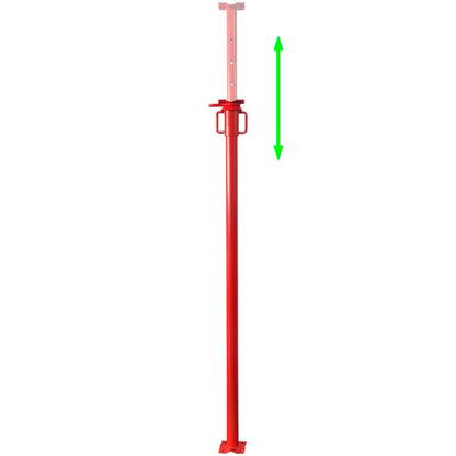 Asta di Sostegno ad Espansione 280 cm Rossa - homemem39