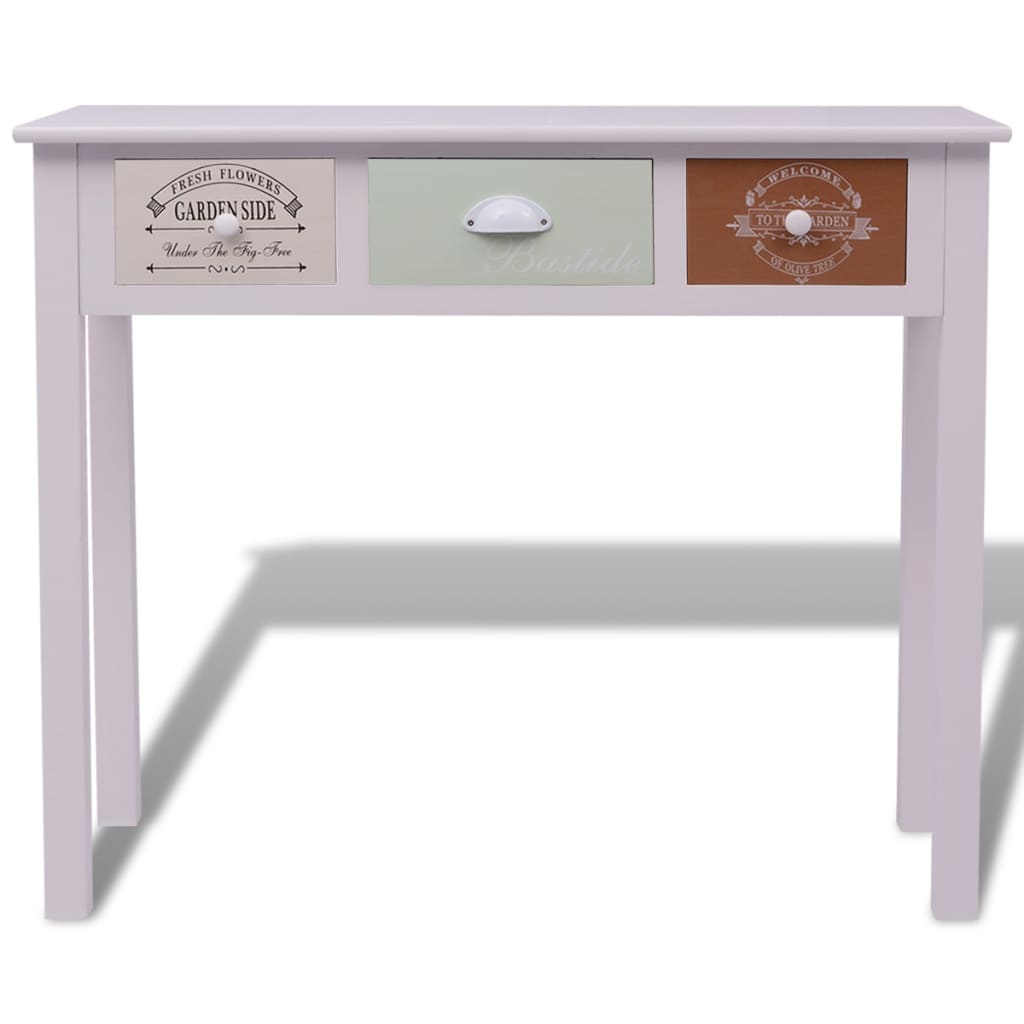 Tavolo Consolle in Stile Francese in Legno - homemem39