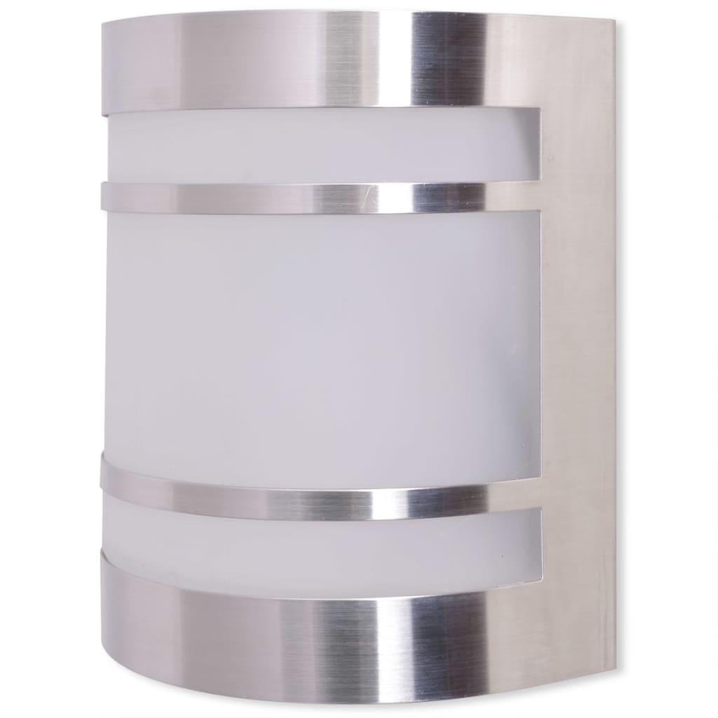 Luce da parete per esterno in acciaio inox - homemem39