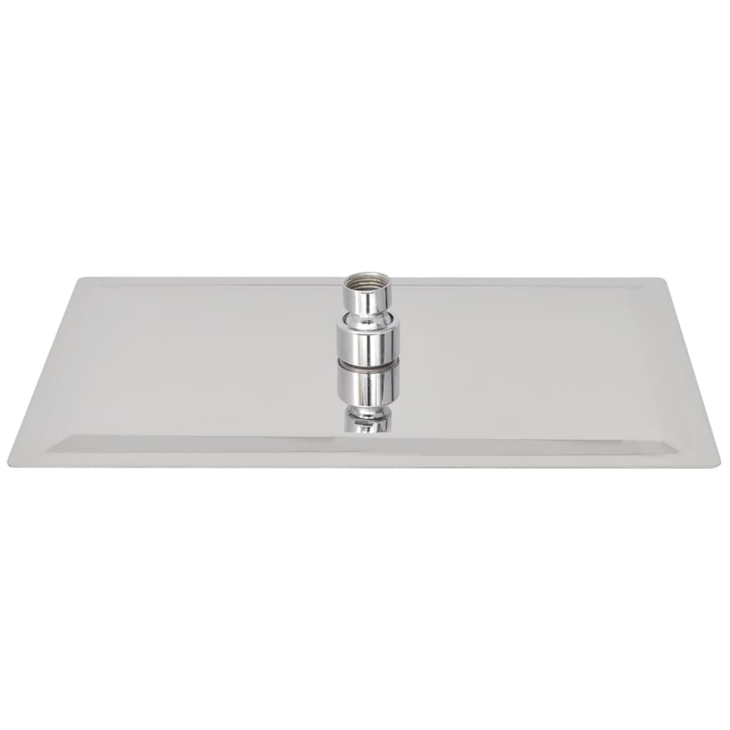 Testa Doccia a Pioggia in Acciaio Inox 20x30 cm Rettangolare - homemem39