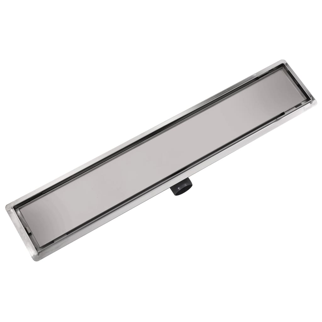 Canaletta di Drenaggio per Doccia Lineare 730x140 mm in Acciaio - homemem39