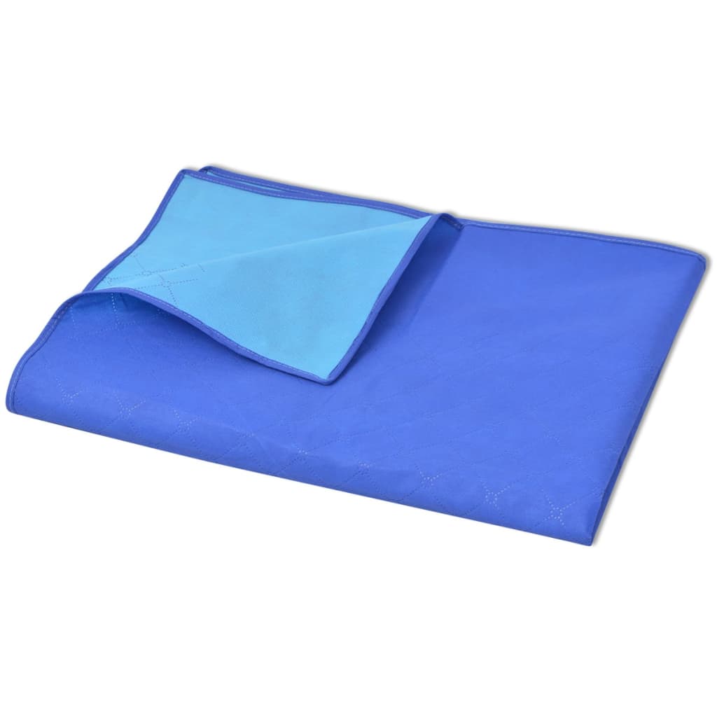 Coperta da Picnic Blu e Celeste 100x150 cm - homemem39