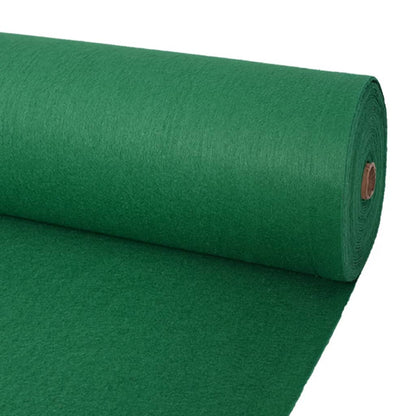 Tappeto Piatto da Esposizione 1x12 m Verde - homemem39