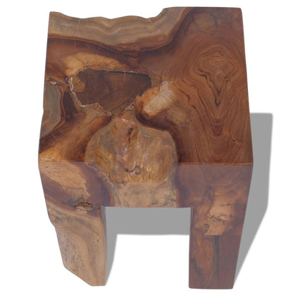 Sgabello in Legno Massello di Teak - homemem39