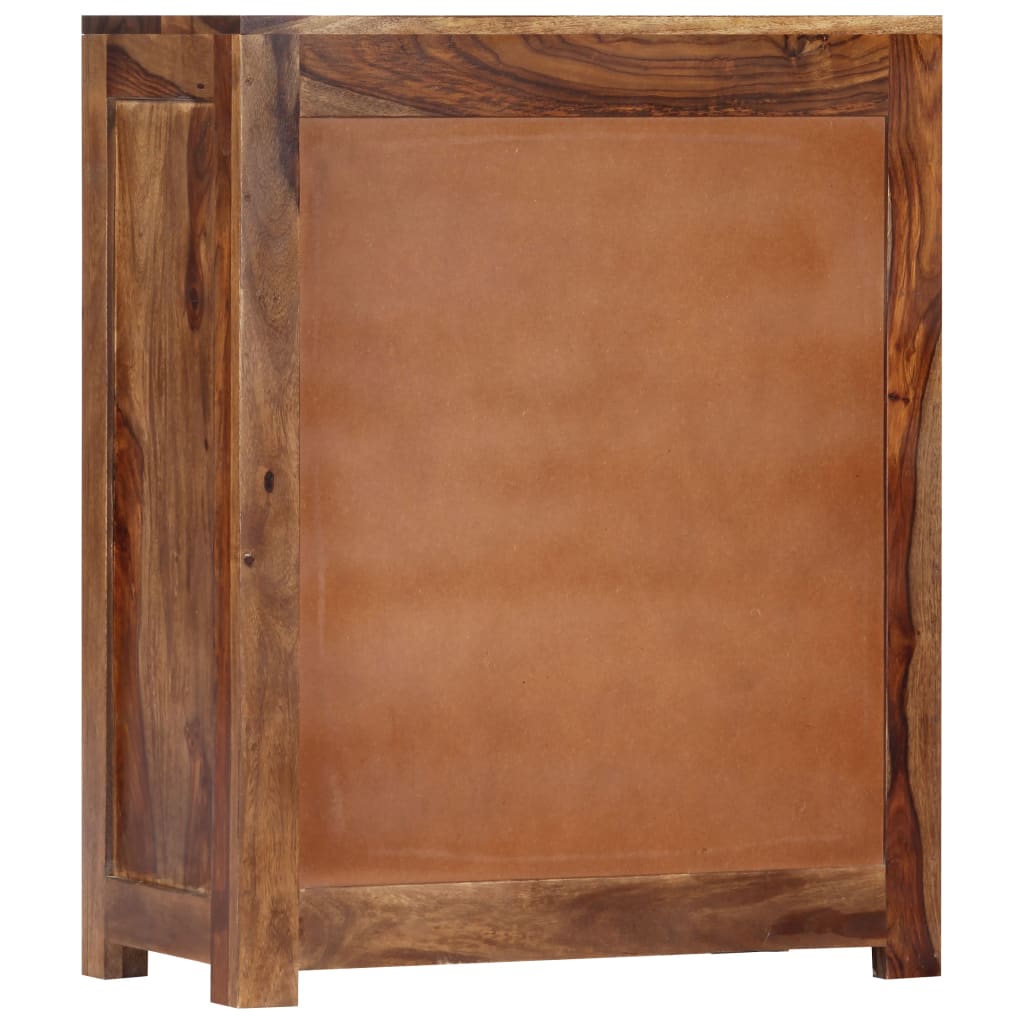 Credenza 60x30x75 cm in Legno Massello di Sheesham - homemem39