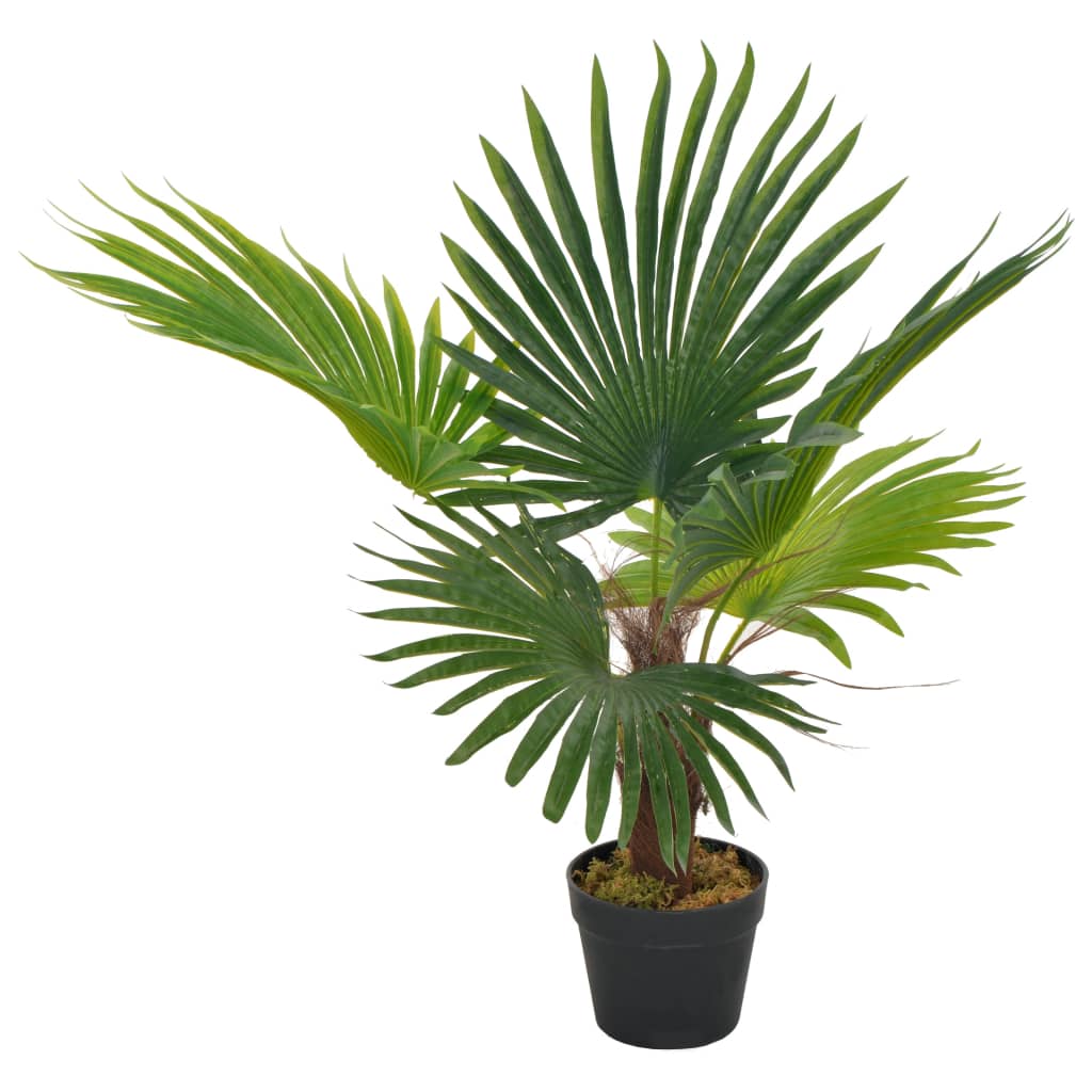 Palma Artificiale con Vaso Verde 70 cm - homemem39