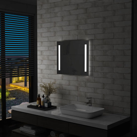 Specchio da Parete a LED per Bagno 60x50 cm - homemem39