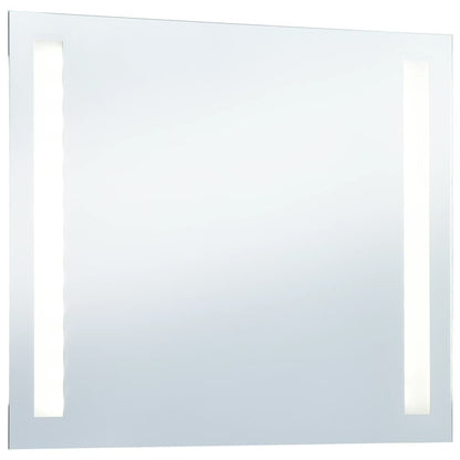 Specchio da Parete a LED per Bagno 80x60 cm - homemem39