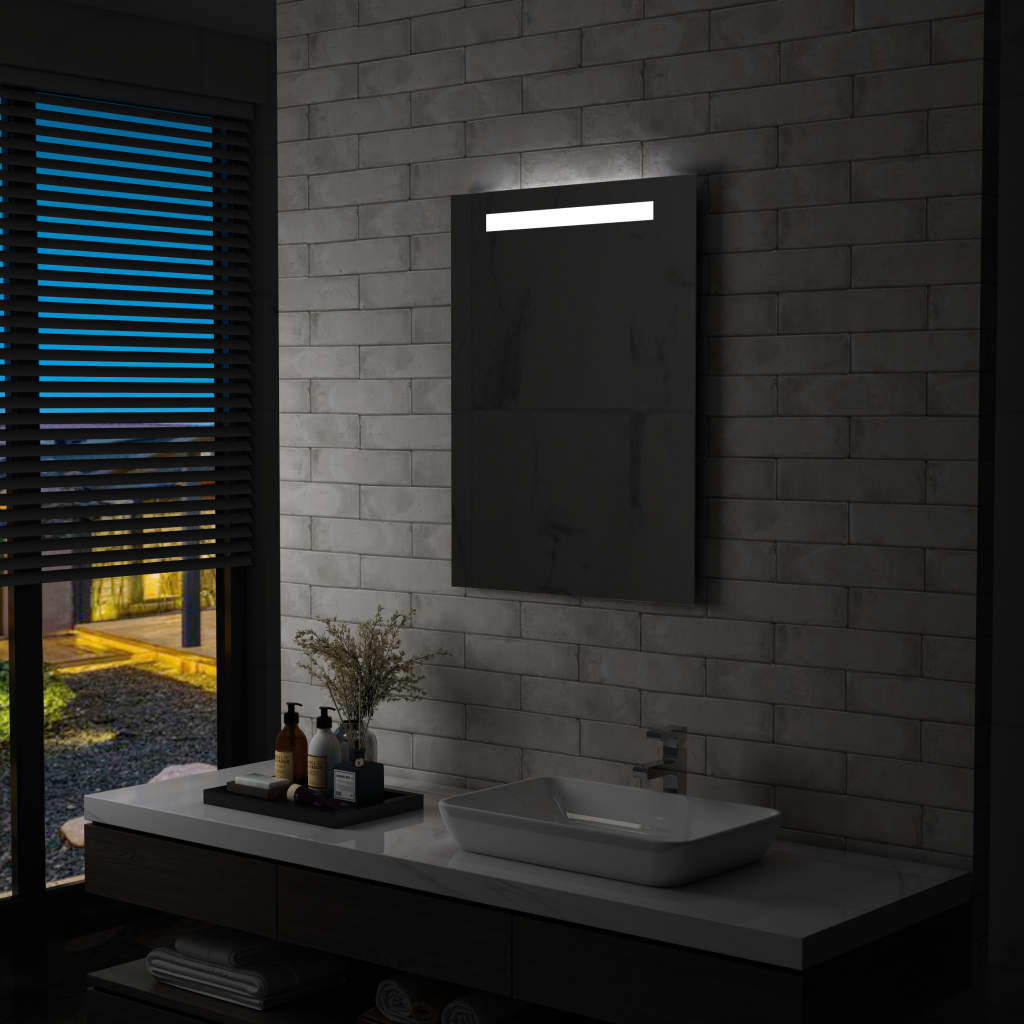 Specchio da Parete a LED per Bagno 60x80 cm - homemem39