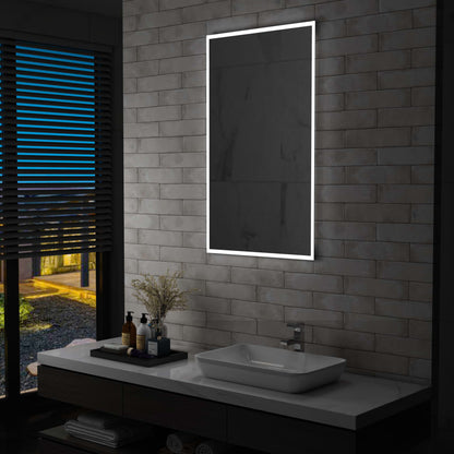 Specchio da Parete a LED per Bagno 60x100 cm - homemem39