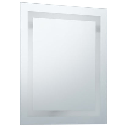 Specchio da Parete a LED per Bagno con Sensore Tattile 50x60cm - homemem39