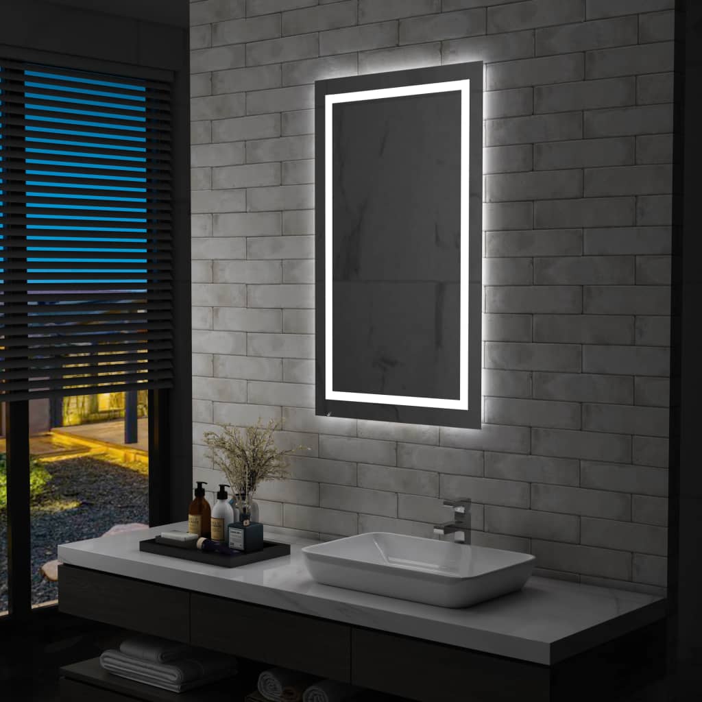 Specchio LED da Bagno con Sensore Tattile 60x100 cm - homemem39