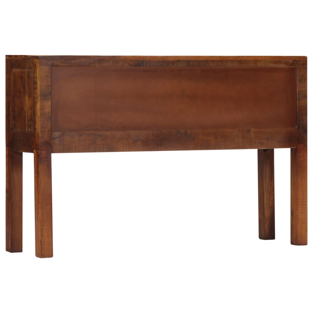 Credenza 118x30x75 cm in Legno Massello di Mango - homemem39