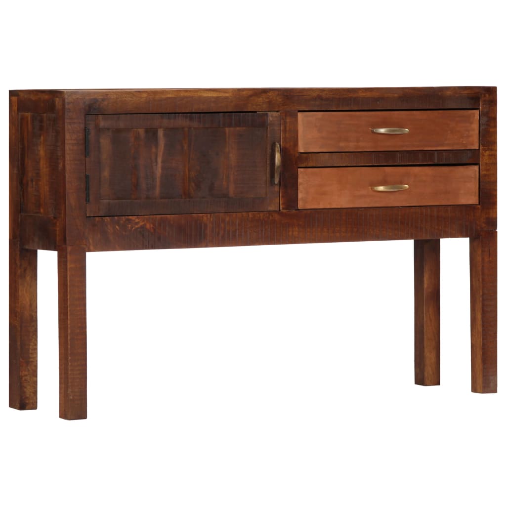 Credenza 118x30x75 cm in Legno Massello di Mango - homemem39