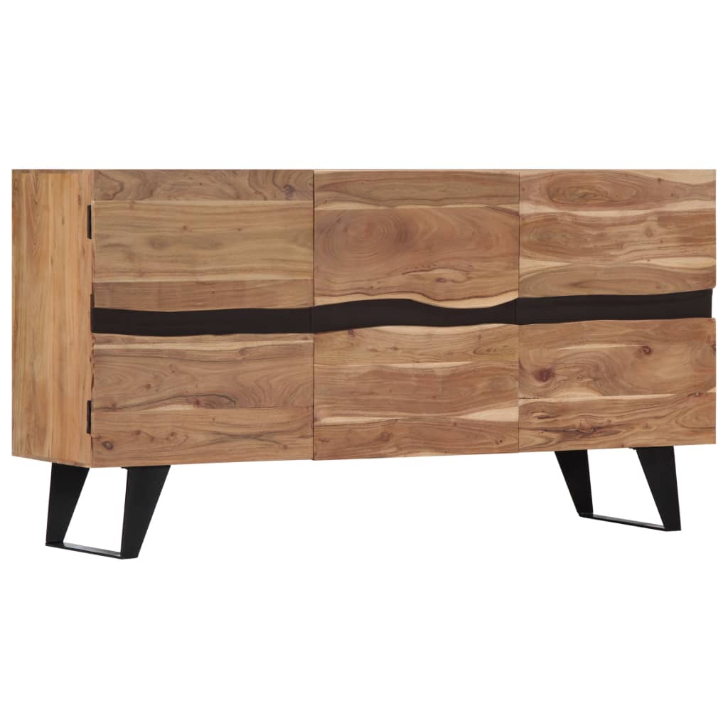 Credenza 150x40x79 cm in Legno Massello di Acacia - homemem39