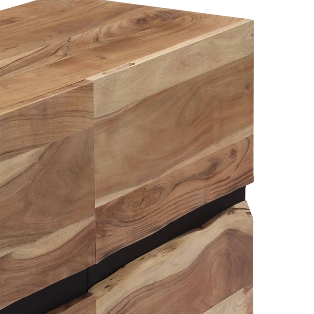 Credenza 150x40x79 cm in Legno Massello di Acacia - homemem39