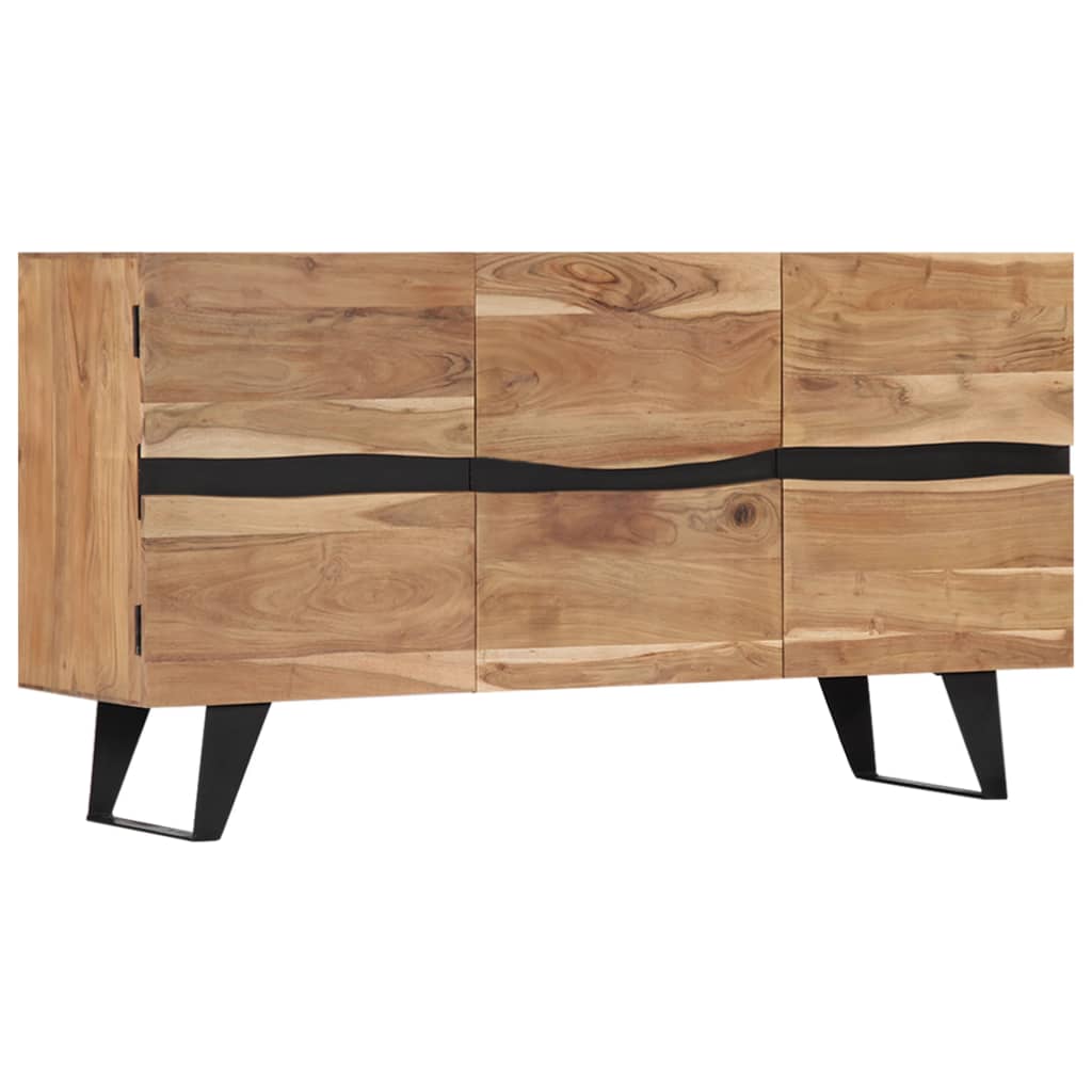 Credenza 150x40x79 cm in Legno Massello di Acacia - homemem39