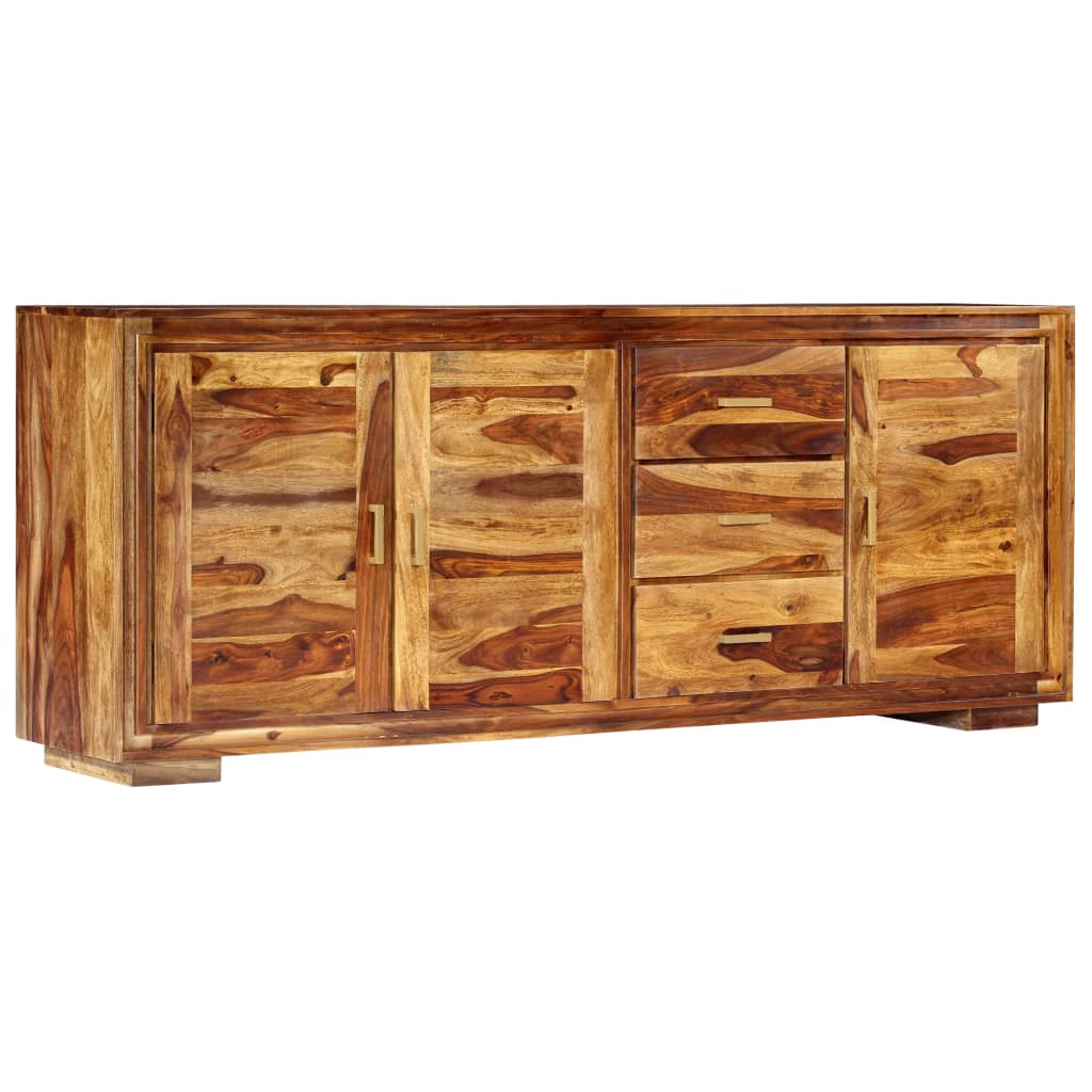 Credenza 200x40x80 cm in Legno Massello di Sheesham - homemem39