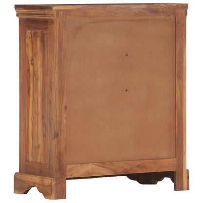 Credenza 62x30x75 cm in Legno Massello di Acacia - homemem39