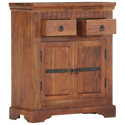 Credenza 63x30x75 cm in Legno Massello di Acacia - homemem39