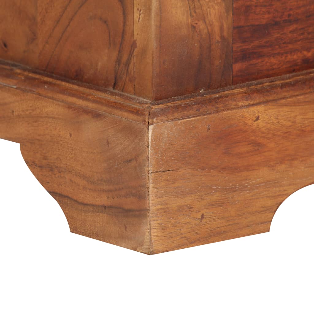 Credenza 63x30x75 cm in Legno Massello di Acacia - homemem39