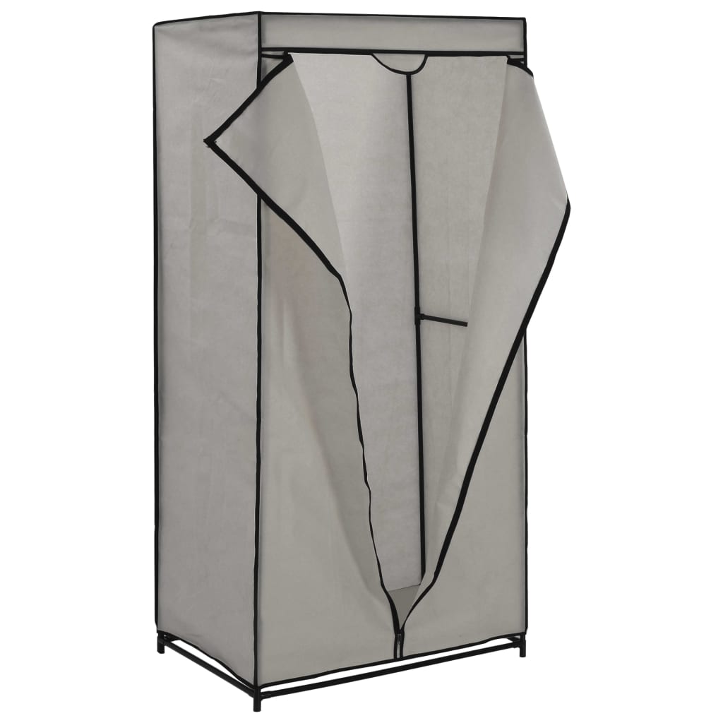 Armadio 2 pz Grigio 75x50x160 cm - homemem39