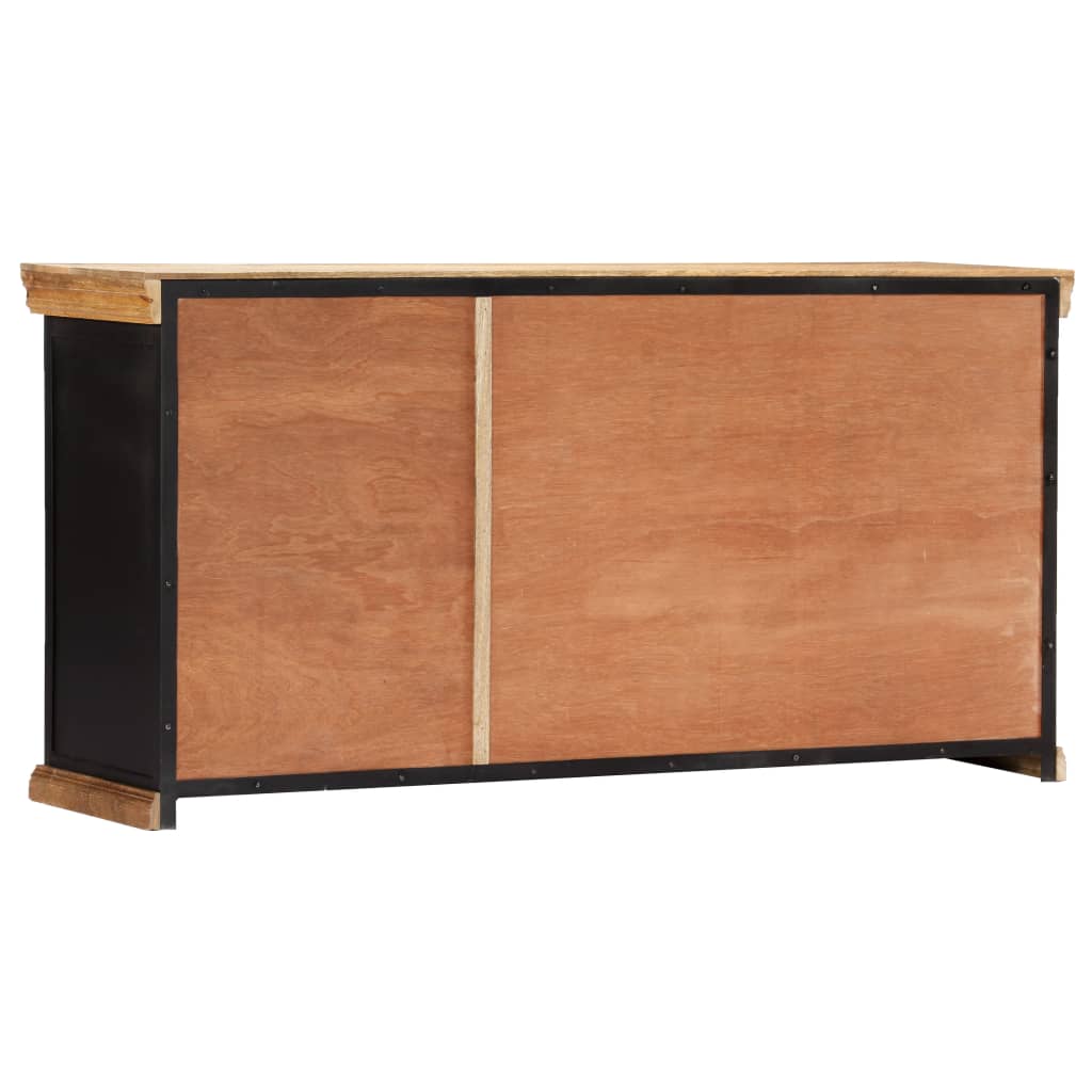 Credenza 150x40x75 cm in Legno Massello di Mango - homemem39