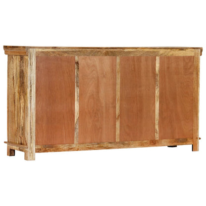 Credenza con 4 Cassetti 160x40x85 cm Legno Massello di Mango - homemem39