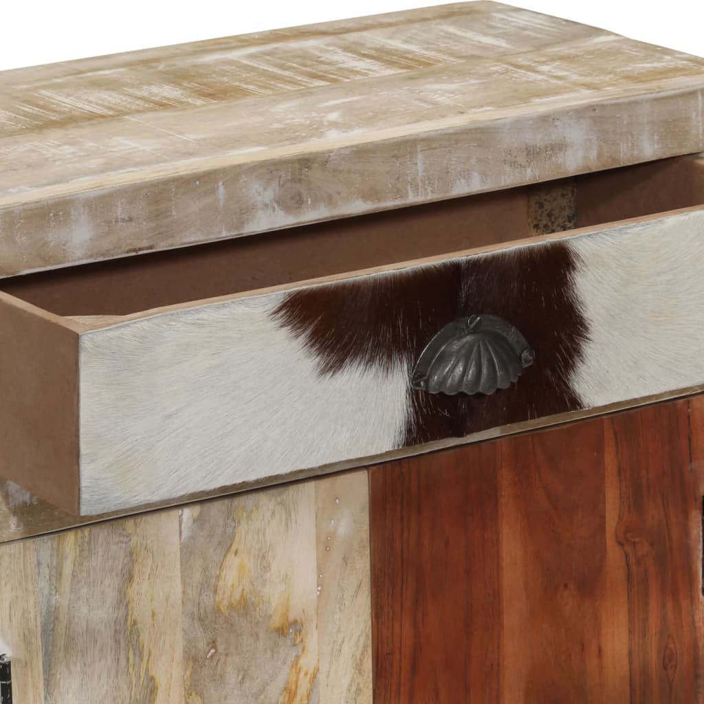 Credenza 60x30x75 cm in Legno Massello di Mango - homemem39