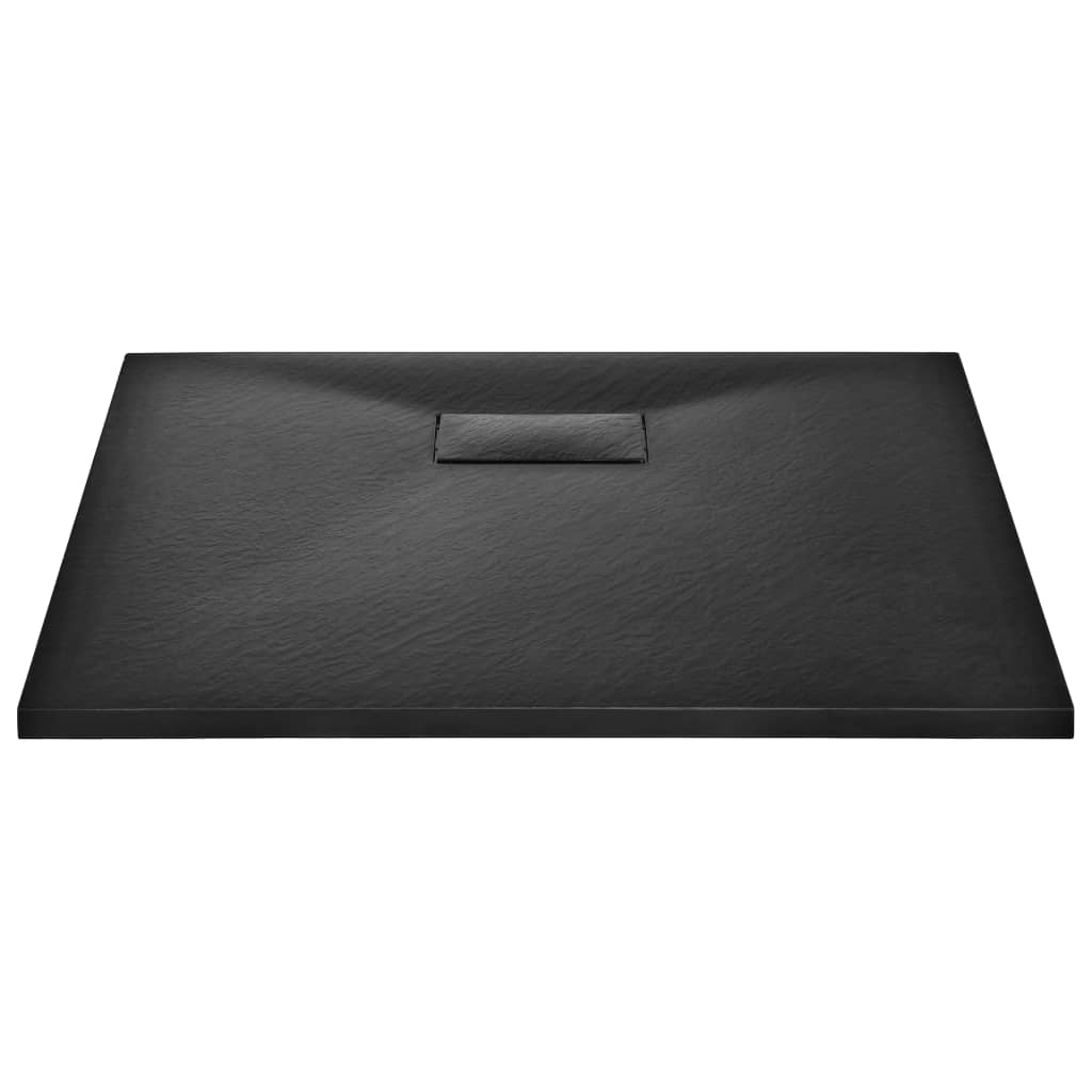 Piatto Doccia in SMC Nero 90x80 cm - homemem39