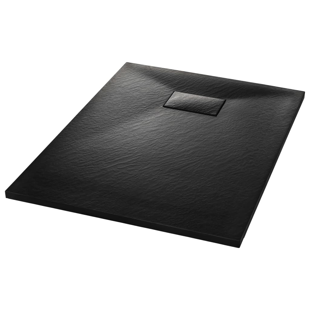 Piatto Doccia in SMC Nero 100x70 cm - homemem39