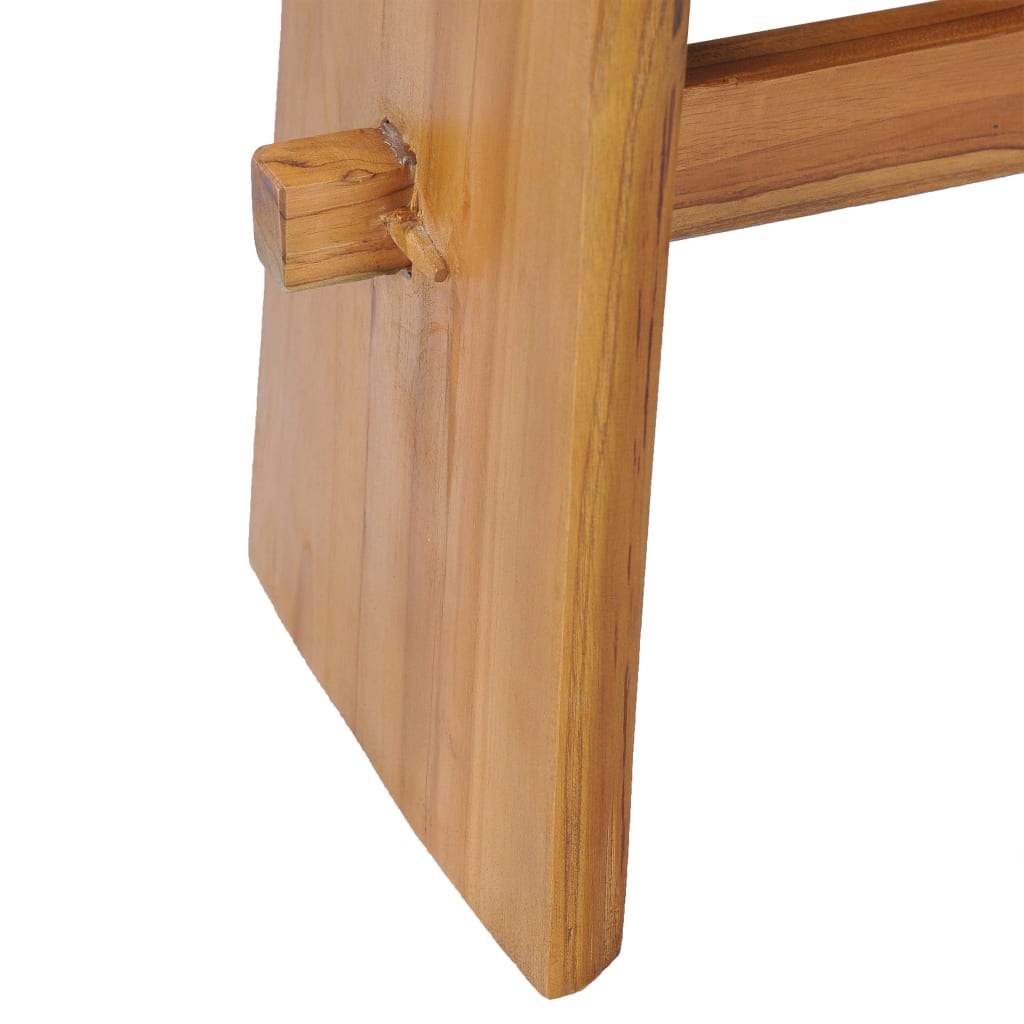 Sgabello in Legno Massello di Teak - homemem39