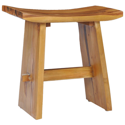 Sgabello in Legno Massello di Teak - homemem39