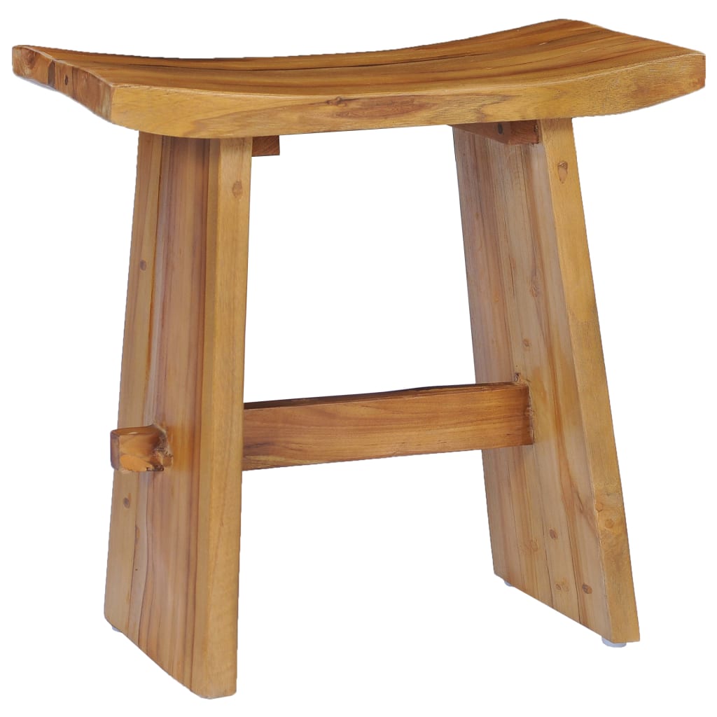 Sgabello in Legno Massello di Teak - homemem39