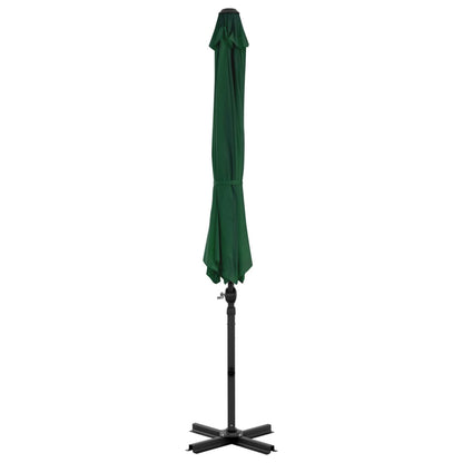 Ombrellone da Esterni con Base Portatile Verde - homemem39